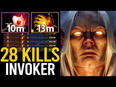 10MINS ORCHID | EPIC INVOKER vs TINKER MID 28 KILLS GAME | Dota 2 Invoker