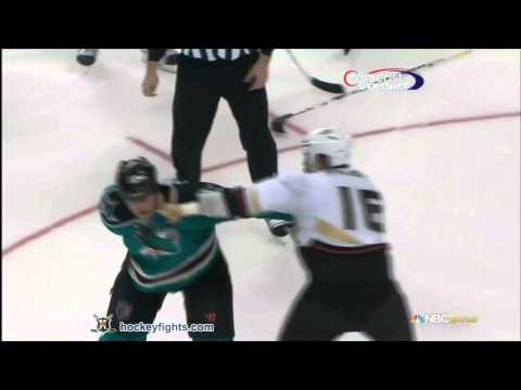 George Parros vs Brad Winchester