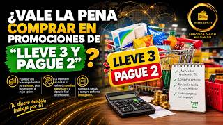 ¿Vale la pena comprar en promociones de “lleve 3 y pague 2”?