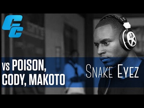 @Snake_Eyez_ vs. Poison, Cody, Makoto - Ultra Street Fighter IV - Ranked