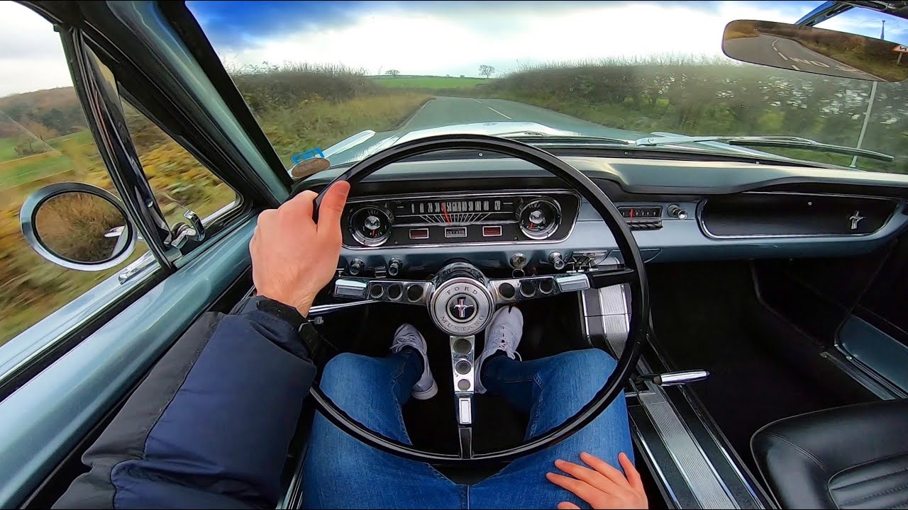 1964 1/2 Ford Mustang Convertible 260 V8 Auto - POV Test Drive & Walk-around | Fully Restored