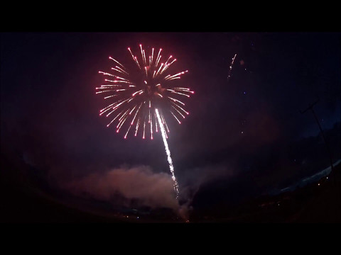 Feuerwerk in Thamsbrück
