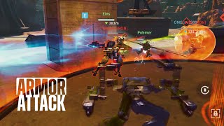 [HѶN vs IRON] Conflict over drones erupts. 【Armor Attack】