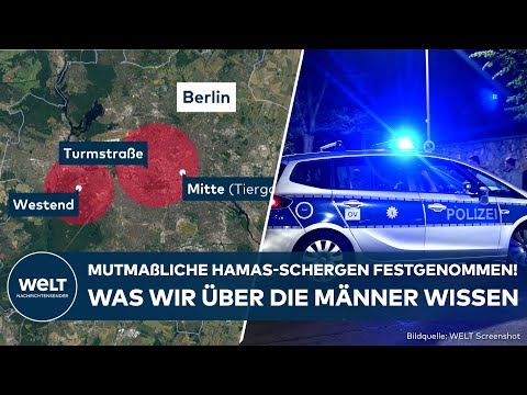 BERLIN: Anschläge verhindert? BKA nimmt drei mutmaßliche Hamas-Schergen fest! Was wir wissen