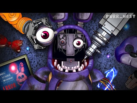 ASMR FNAF Withered Bonnie Repair Animation|Restoration Work|Five Nights at Freddy’s