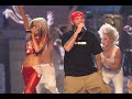 Fred Durst Appears At The Christina Aguilera Concert With The Song Livin It Up During VMA 2000