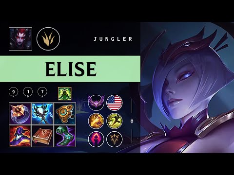 Elise Jungle vs Kindred - NA Master Patch 26.01