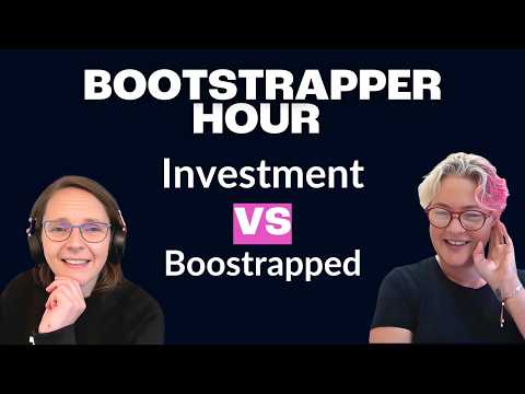 Don't get investment, bootstrap instead!