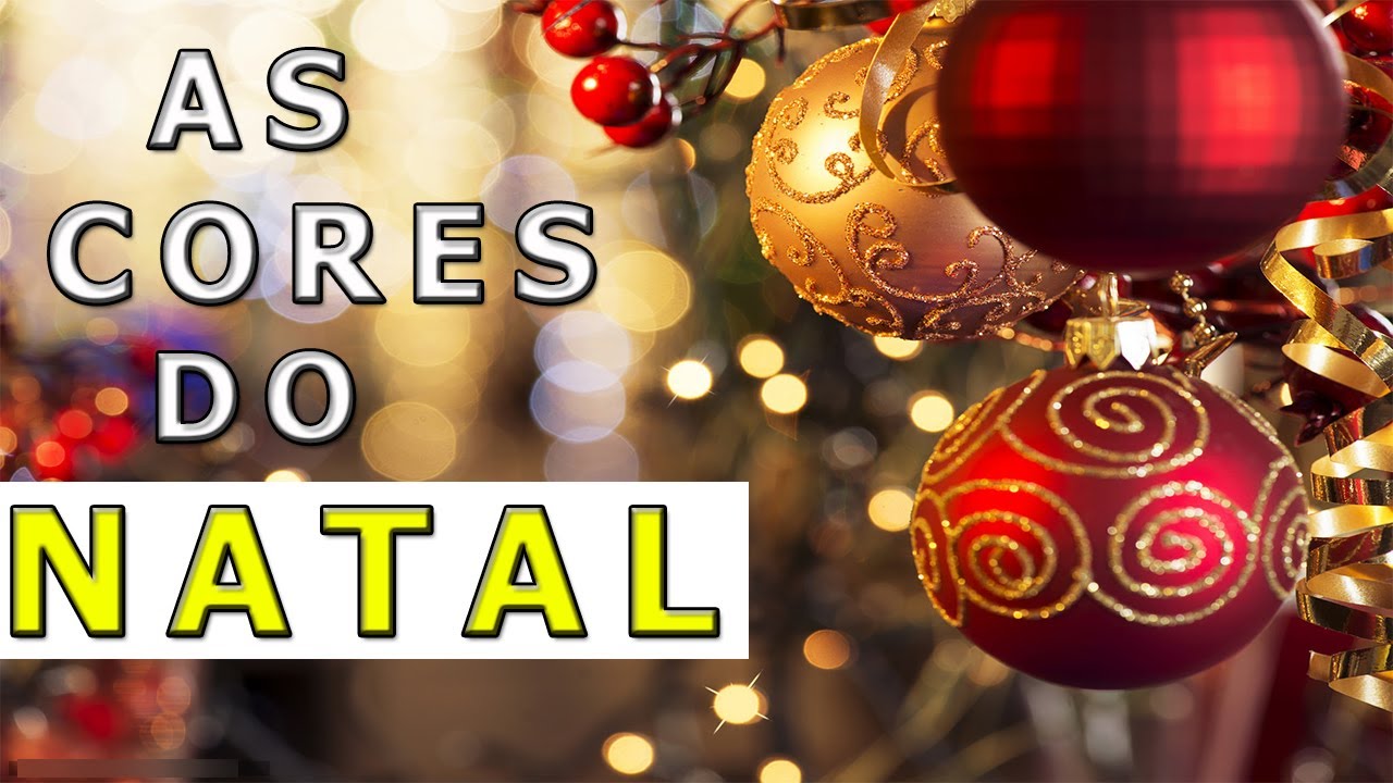 O SIGNIFICADO DAS CORES NO NATAL!
