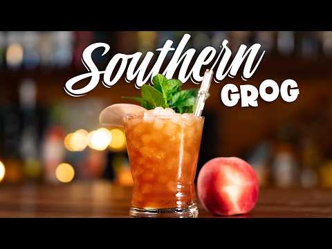 This GROG recipe tastes like Peaches and Cream