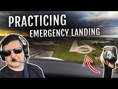 Practicing for Emergency Landings with a Surprise twist at the end