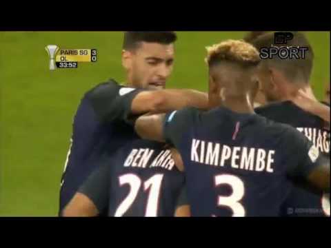 Hatem Ben Arfa Amazing Goal - PSG 3 0 Lyon  06 08 2016