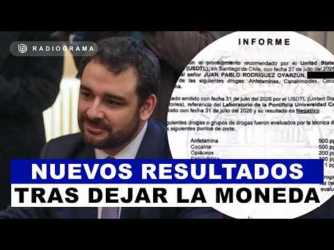 ¿Un nuevo test de drogas? Juan Pablo Rodríguez publica resultados y enciende el debate