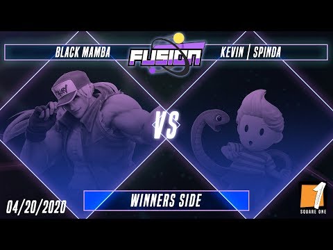Fusion.EXE #19 - Black Mamba (Terry) Vs. Kevin | Spinda (Lucas) - Winners Side - SSBU
