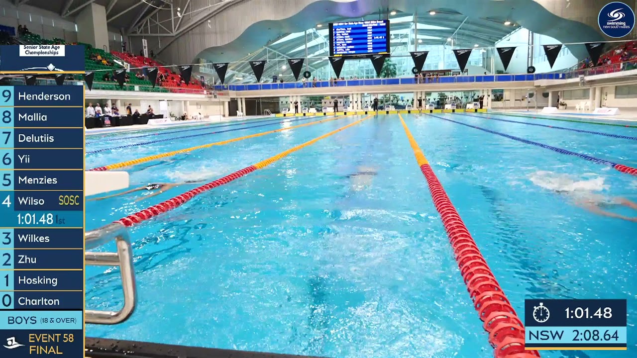 Matt Wilson breaks 200m Breaststroke NSW All Comers record | Mighty Blues Mighty Moment