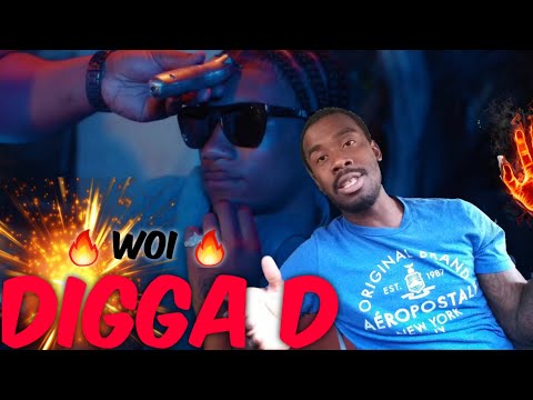 AMERICAN REACTS TO UK RAPPERS Digga D - Woi