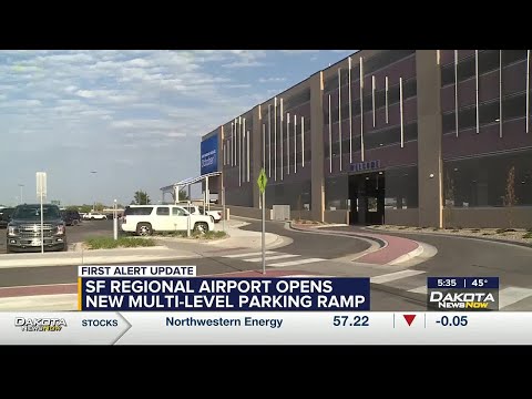 Sioux Falls Regional Airport opens new, multi-level parking ramp