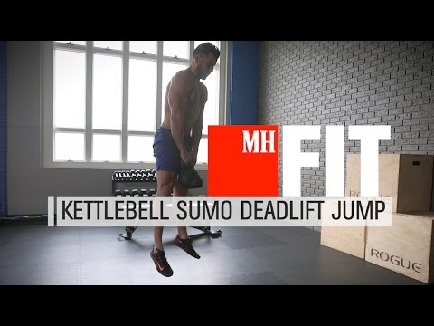 Sumo deadlift jump