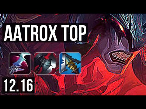 AATROX vs WUKONG (TOP) | Rank 2 Aatrox, 9/2/7, Legendary | EUW Challenger | 12.16