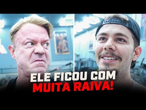 PINDUCA PERDEU A LINHA NO MEIO DO TREINO