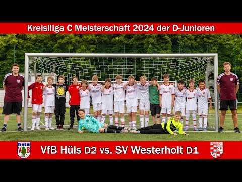 VfB Hüls D2 vs. SV Westerholt D1 Kreisliga C Meisterschaft 2024 D-Junioren
