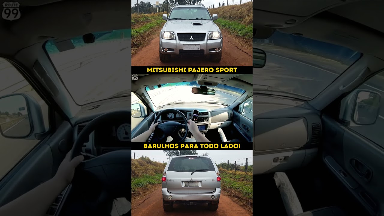 Barulhos da Mitsubishi Pajero Sport...