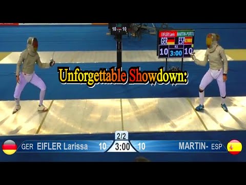 Unforgettable Showdown: Larissa Eifler GER vs  Lucia Martin ESP   Sabre Grand Prix Seoul 2023