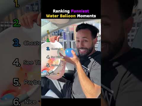 Ranking Funniest Water Balloon Moments 😅