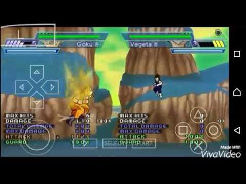 Dragon Ball Z Shin Budokai Another Road - GOKU: All Moves and Transformations