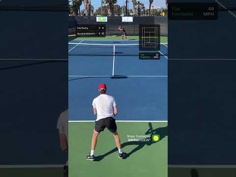 Max Basing passing shot