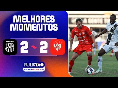 PONTE PRETA 2 X 2 NOROESTE | MELHORES MOMENTOS | 5ª RODADA | PAULISTÃO CASAS BAHIA 2026