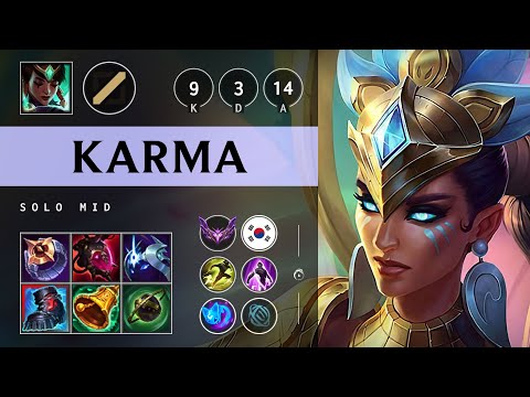 Karma Mid vs LeBlanc - KR Master Patch 25.21