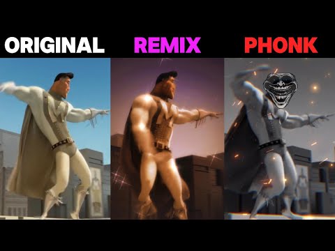 METRO MAN Original vs Remix vs Phonk Version