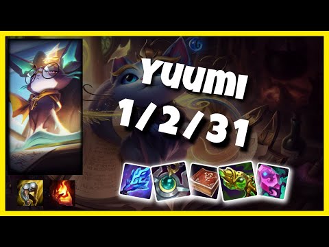 Yuumi Challenger Gameplay S11 Replay 11.1 Support (1/2/31) - OCE