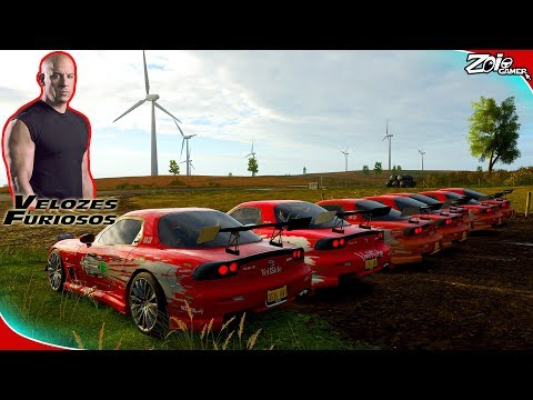 ARREMESSO DA MORTE DE MAZDA RX-7 DO DOMINIC TORETTO DO VELOZES E FURIOSOS - Forza Horizon 4