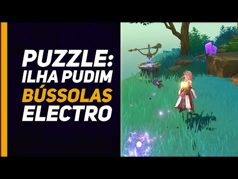 Genshin Impact: Arquipélago - Ilha Pudim - Puzzle Bussúla Electro