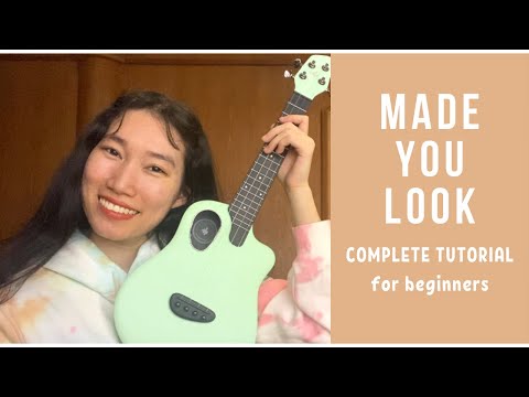 Meghan Trainor - Made You Look (UKULELE TUTORIAL) by Chairia Tandias
