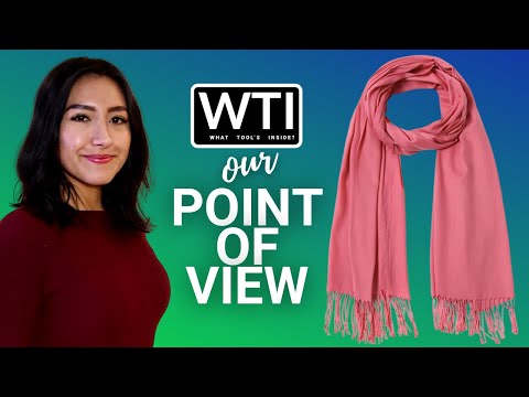 Pashmina Colorful Shawls and Wraps - WTI product video review