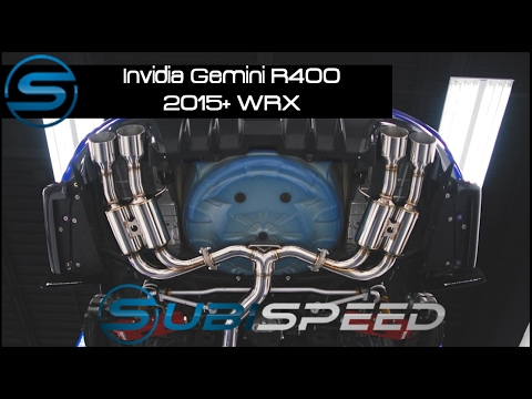 Invidia Gemini R400 2015+ WRX