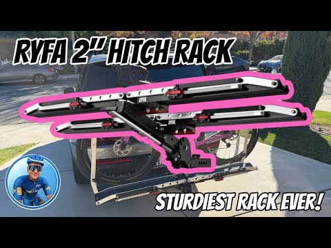 RYFA 2” Hitch Bike Rack w/ Extension | Unbox, Build & Real-World Use