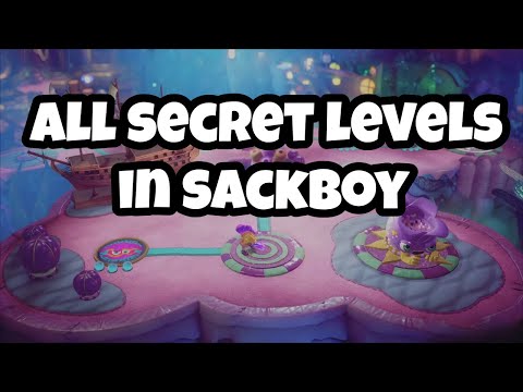 Sackboy A Big Adventure All Secret Areas In Worlds/Islands