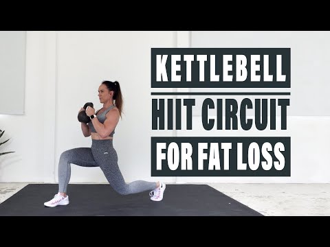 KETTLEBELL HIIT CIRCUIT FOR FAT LOSS - 30 Minute Full Body Workout