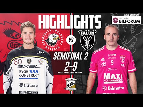 Highlights Semifinal 2 Storvreta IBK vs IBF Falun 2-9