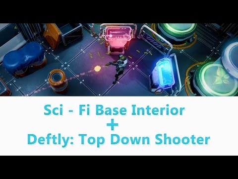 Sci Fi Environment +  Deftly: Top Down Shooter