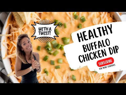Healthy Buffalo Chicken Dip Recipe with a Cottage Cheese Twist!