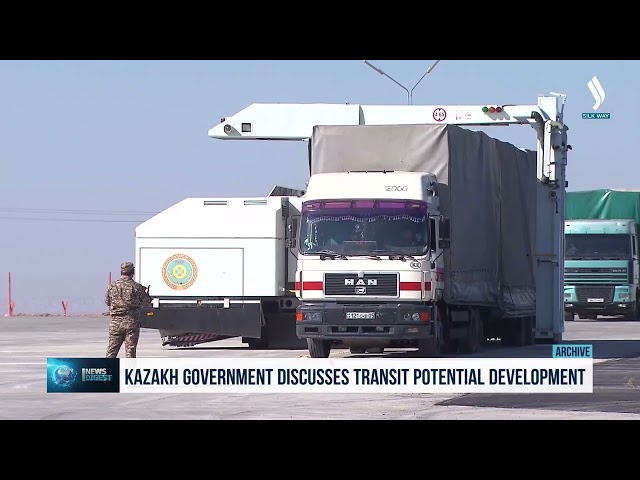 Kazakh government discusses transit potential development