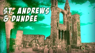 St. Andrews Cathedral and The Howff in Dundee Scotland - Fisherman''s Cemetery in Broughty Ferry