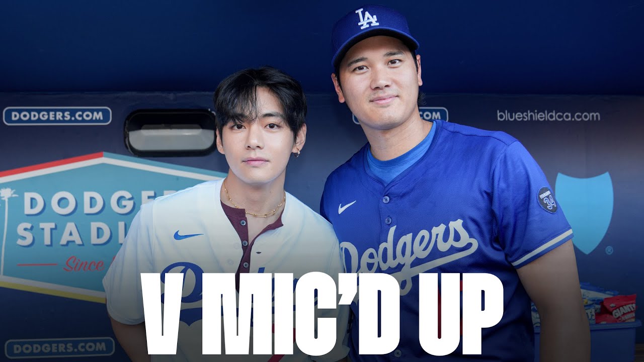 V Mic'd Up at Dodger Stadium