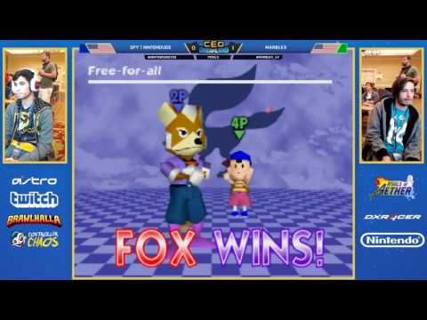 CEO Dreamland Smash 64 - SPY | Nintendude (Fox) vs Marbles (Pikachu, Ness) - Pools