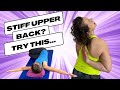 Mat Pilates: Book opening exercise for stiff upper back